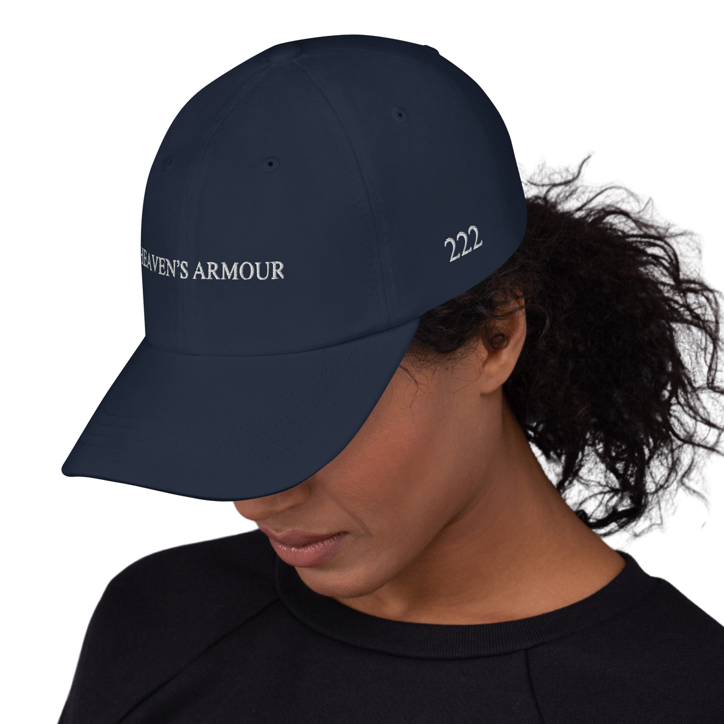 Alignment 222 Heaven's Armour Dad Hat Navy