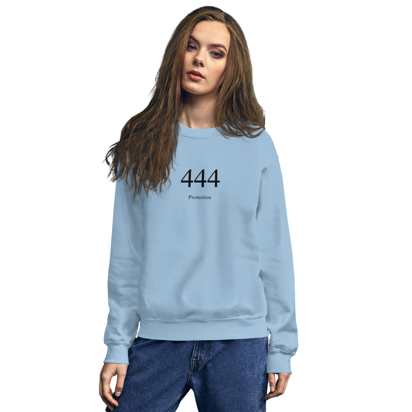 Protection 444 Heaven's Armour Unisex Sweatshirt Light Blue