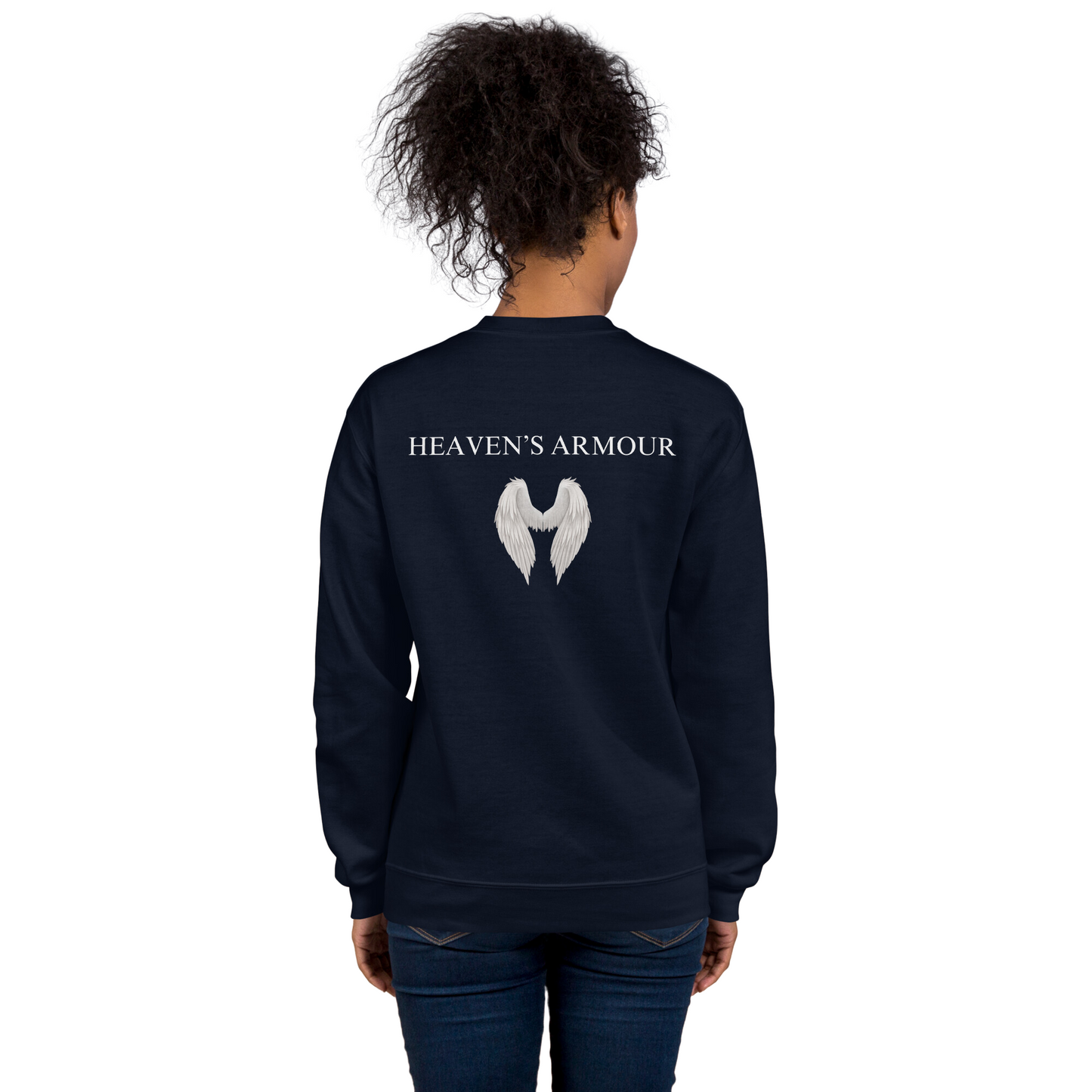 Protection 444 Heaven's Armour Unisex Sweatshirt Navy