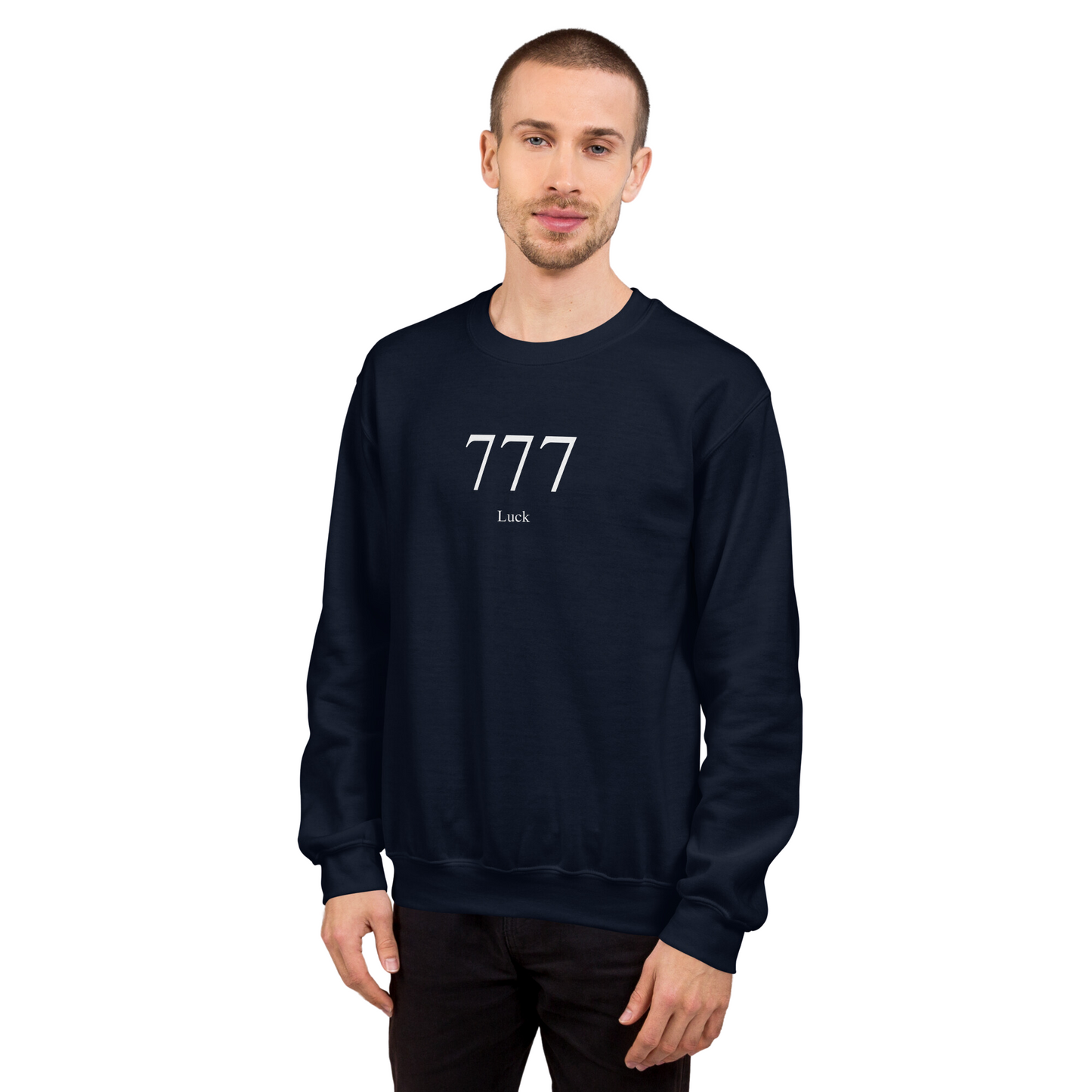 Lucky 777 Heaven's Armour Unisex Sweatshirt Navy