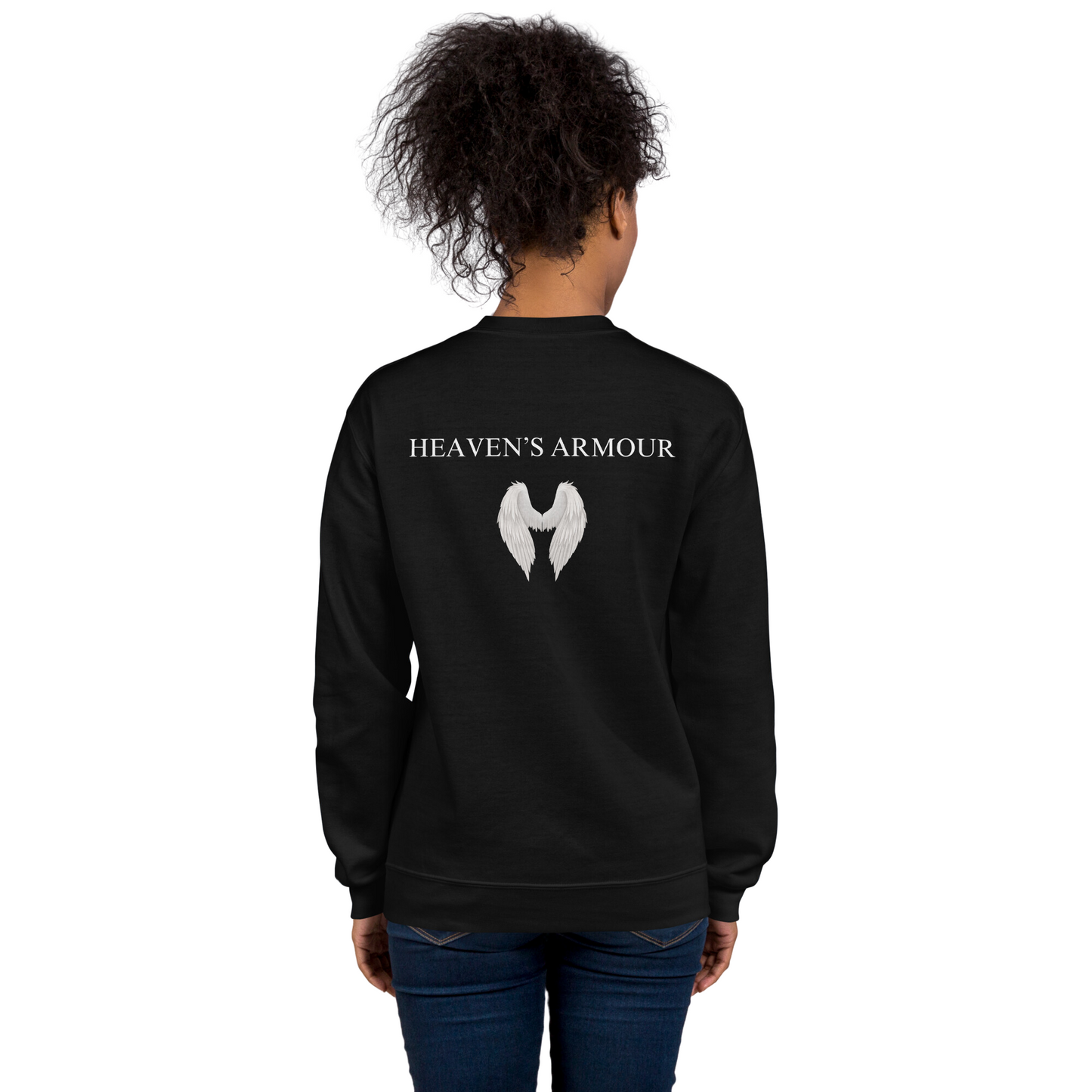 Lucky 777 Heaven's Armour Unisex Sweatshirt Black