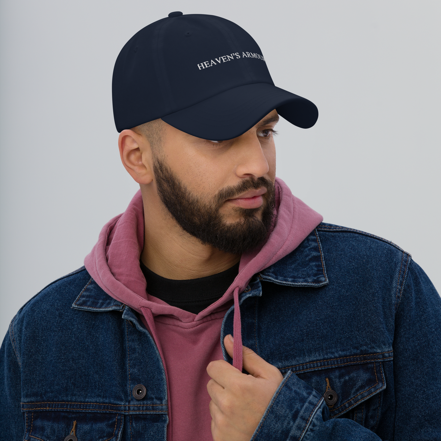 Luck 777 Heaven's Armour Dad Hat Navy