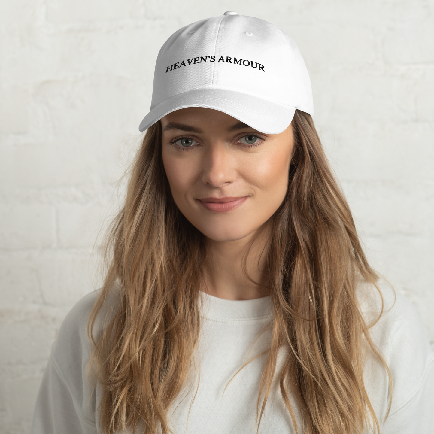 Protection 444 Heaven's Armour Dad Hat White