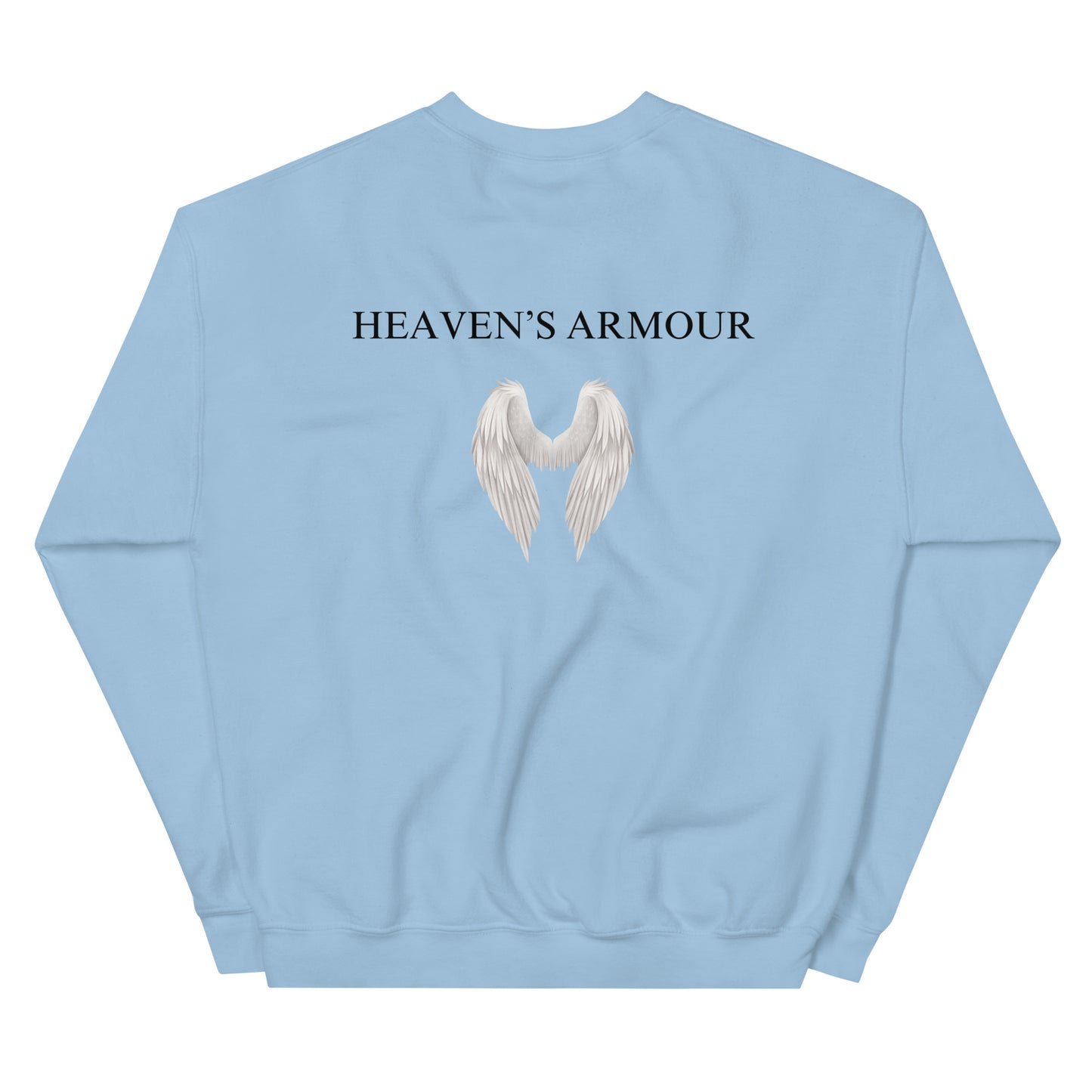 Lucky 777 Heaven's Armour Unisex Sweatshirt Light Blue
