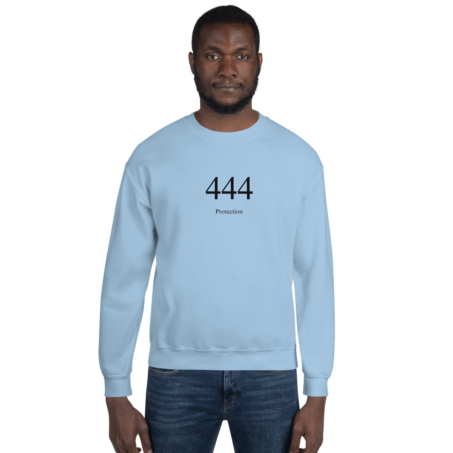Protection 444 Heaven's Armour Unisex Sweatshirt Light Blue