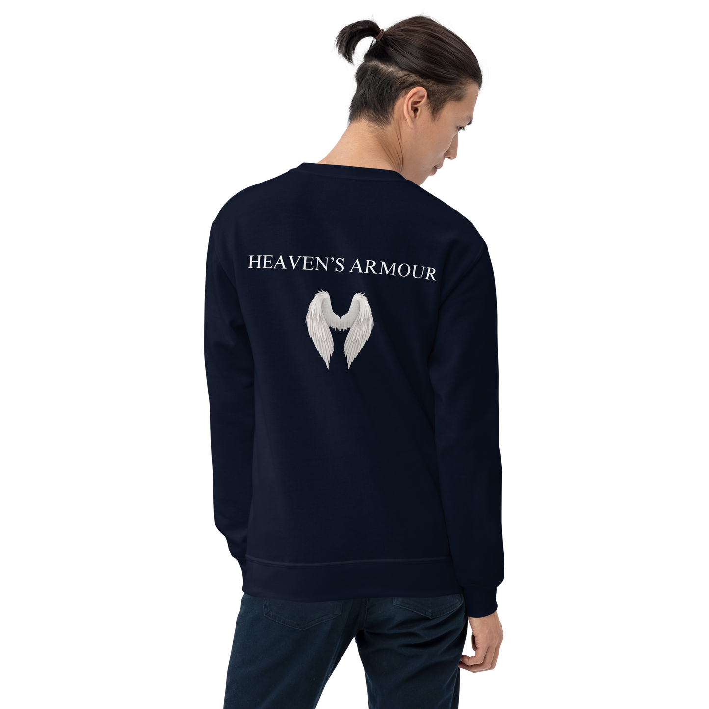 Alignment 222 Heaven's Armour Unisex Sweatshirt Black