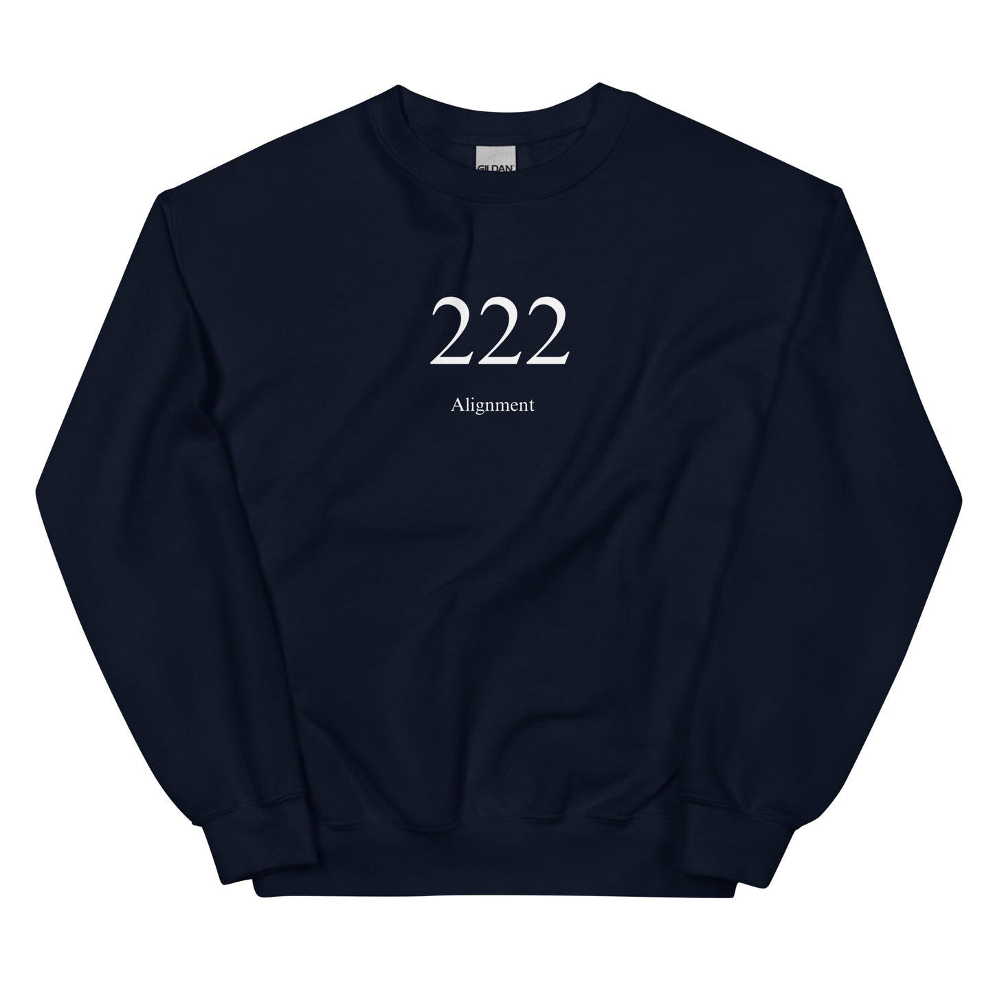 Alignment 222 Heaven's Armour Unisex Sweatshirt Navy