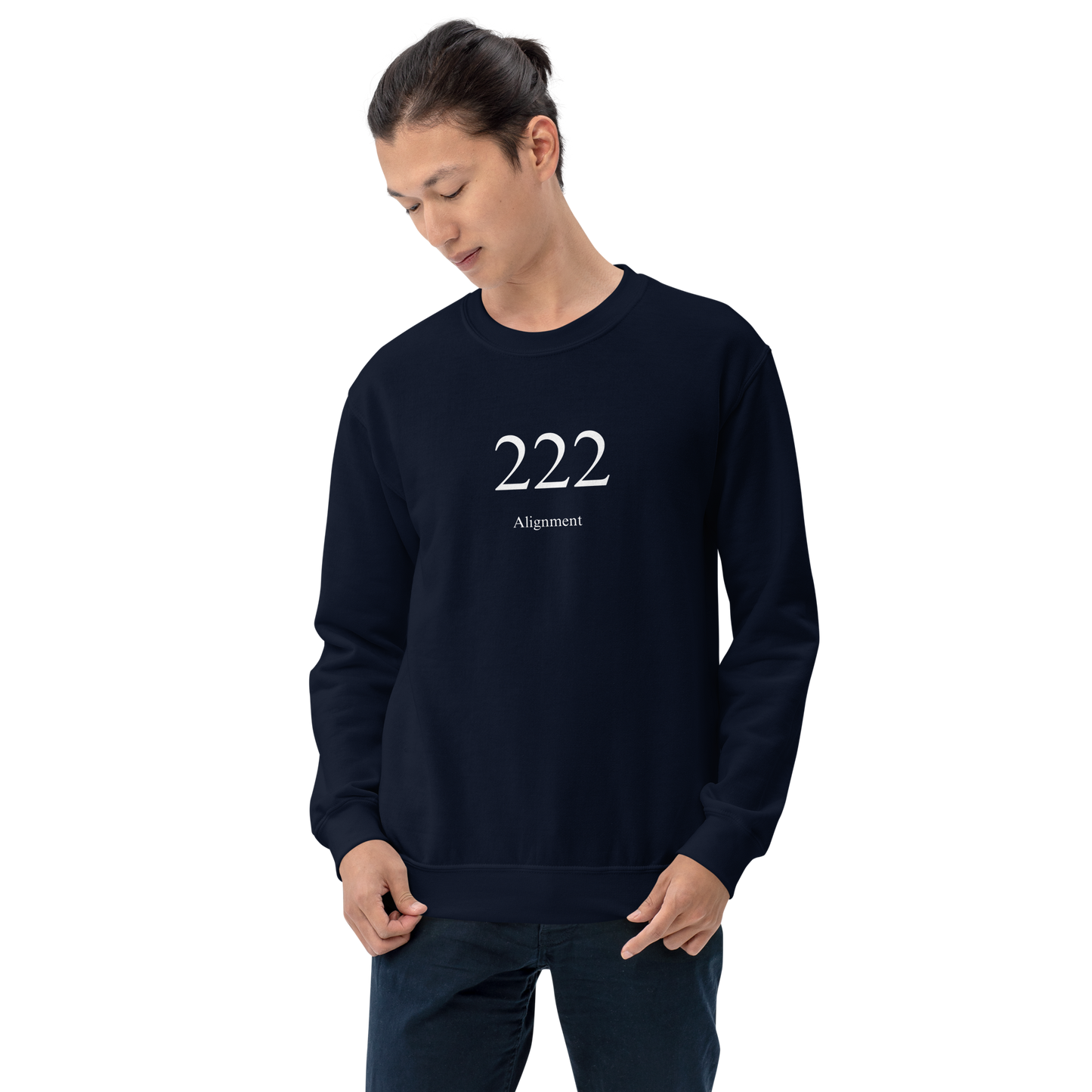 Alignment 222 Heaven's Armour Unisex Sweatshirt Black