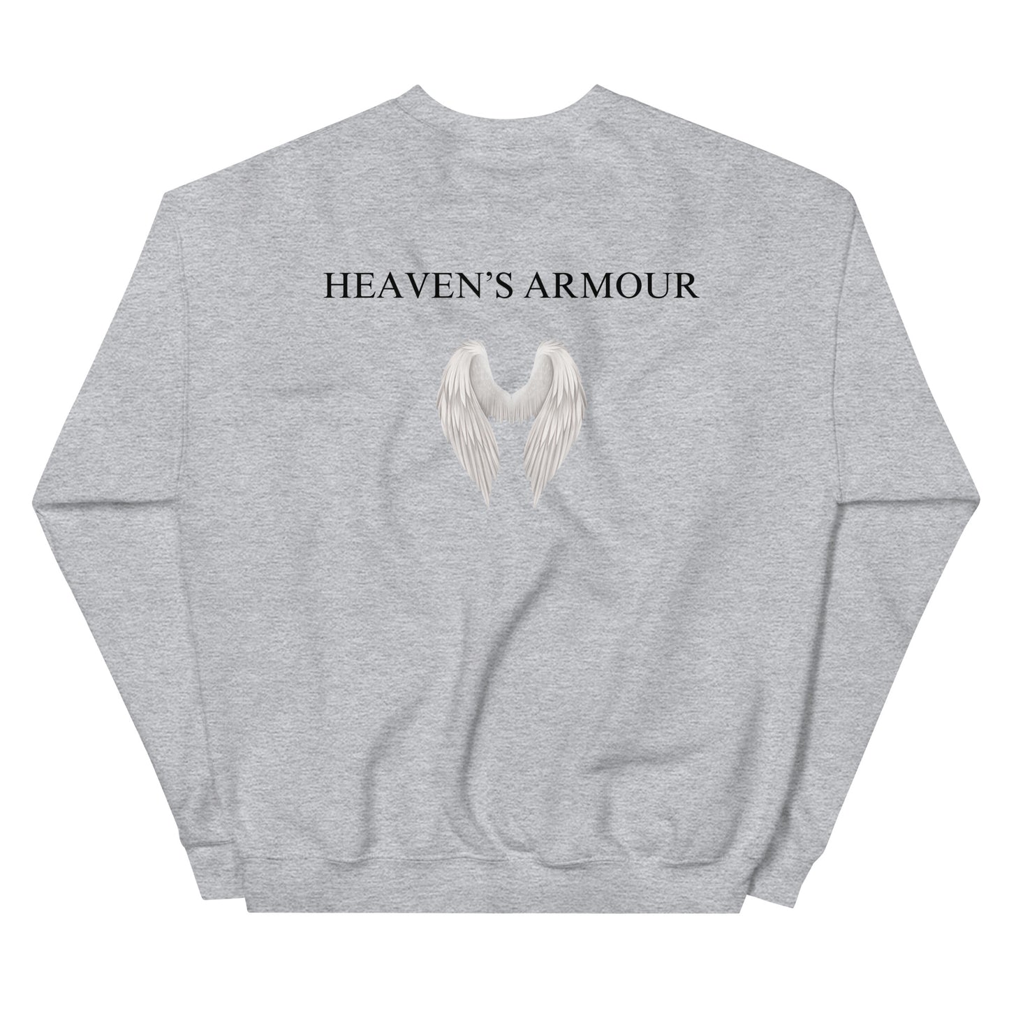 Alignment 222 Heaven's Armour Unisex Sweatshirt Gray