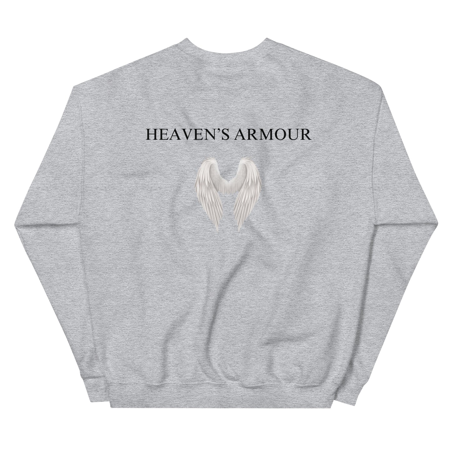 Lucky 777 Heaven's Armour Unisex Sweatshirt Gray