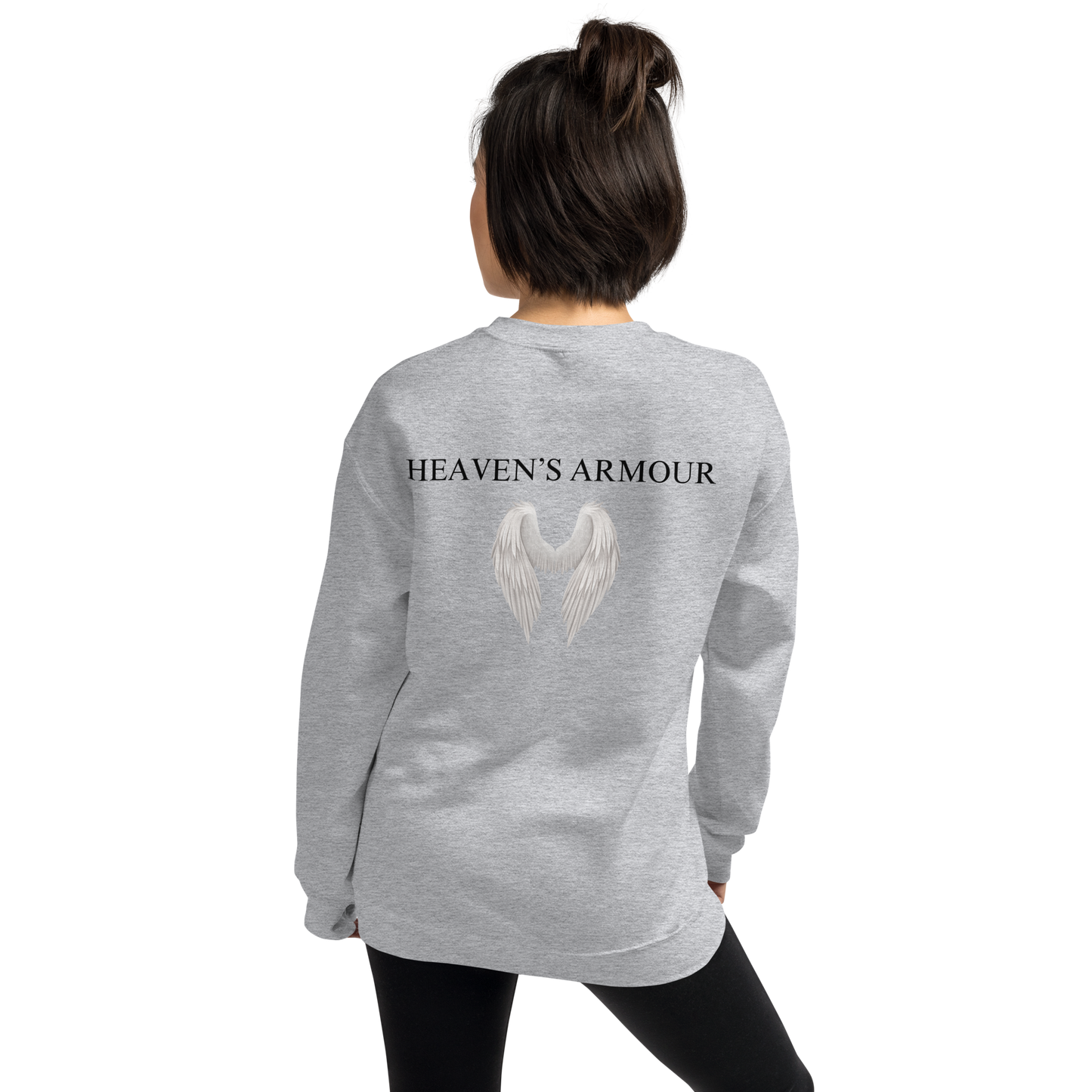 Protection 444 Heaven's Armour Unisex Sweatshirt Gray