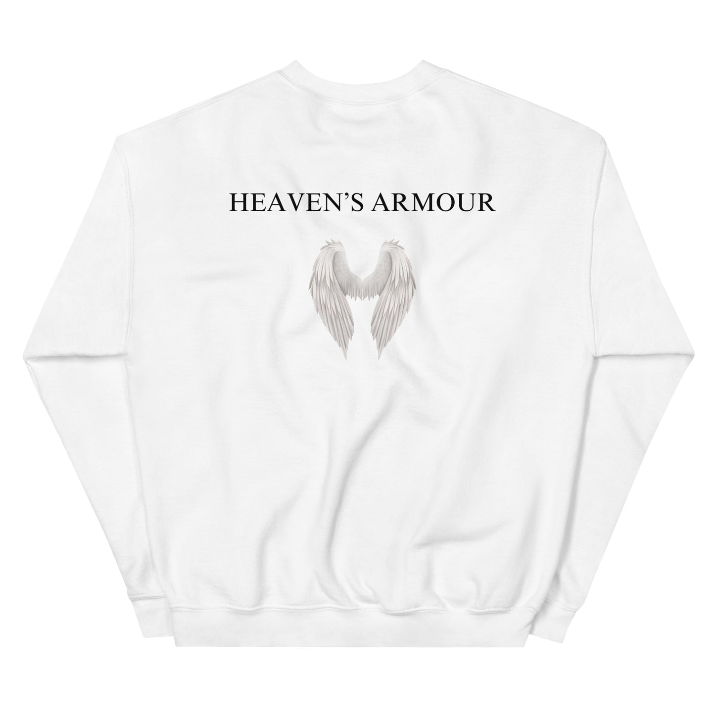 Alignment 222 Heaven's Armour Unisex Sweatshirt White