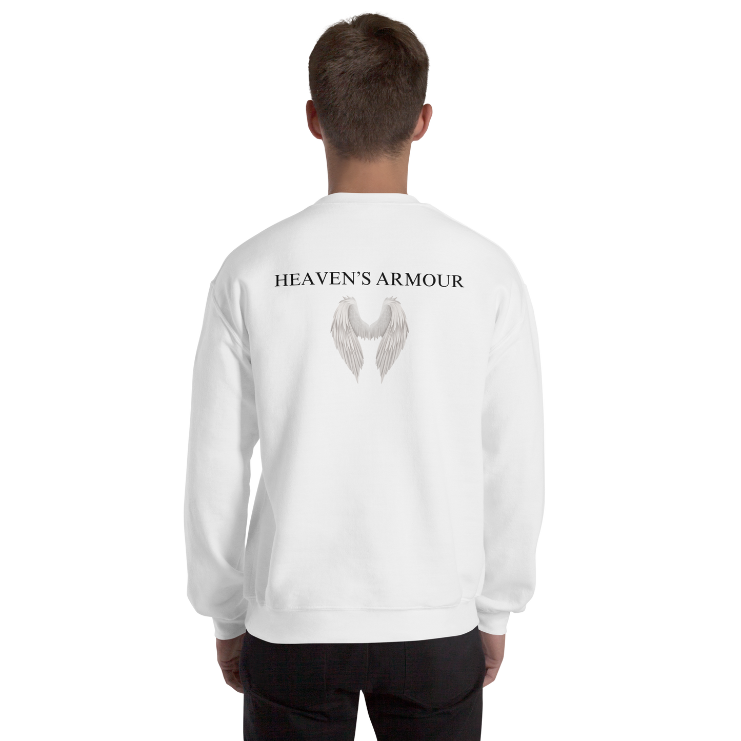 Protection 444 Heaven's Armour Unisex Sweatshirt White