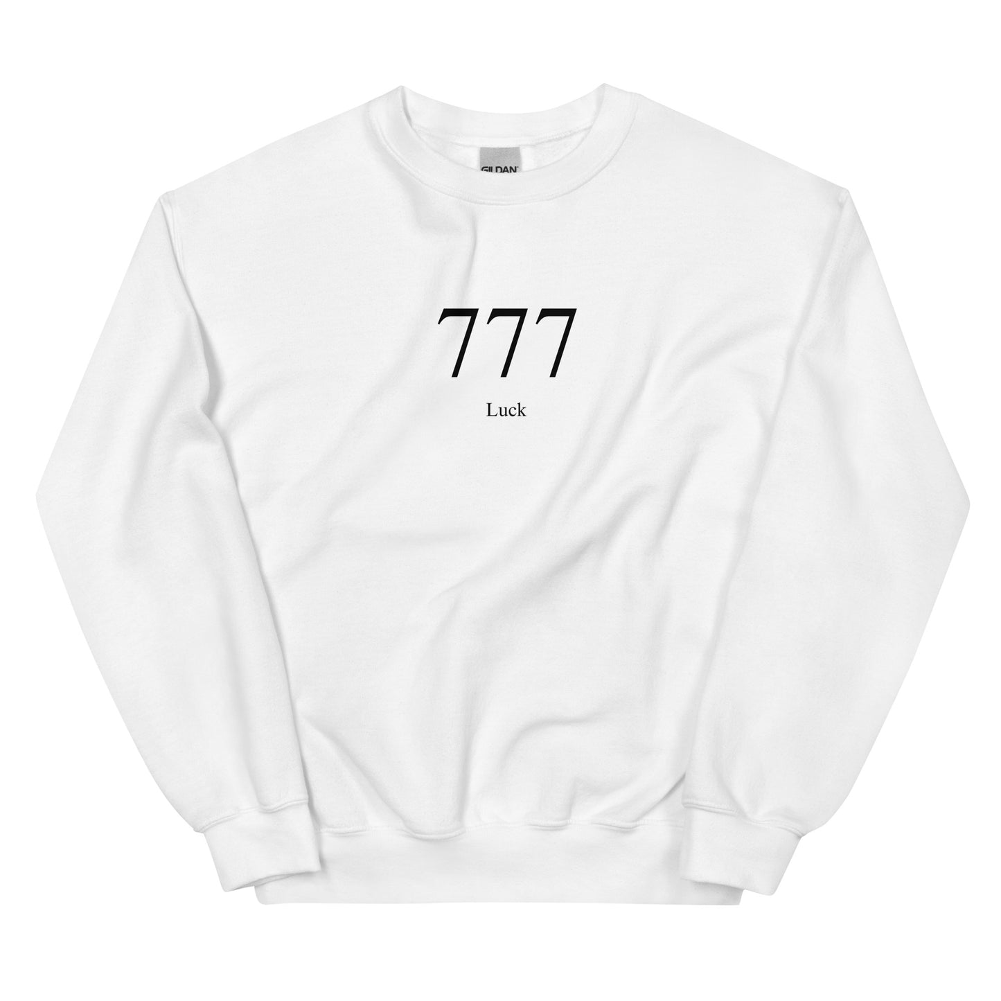 Lucky 777 Heaven's Armour Unisex Sweatshirt White