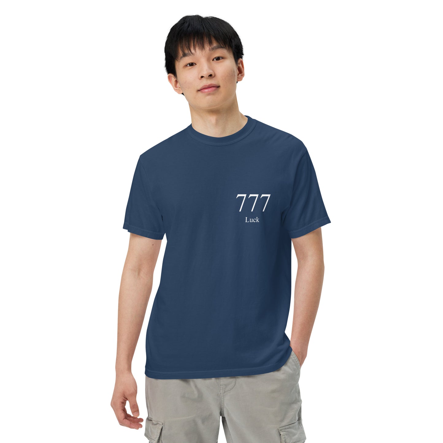 Lucky 777 Heaven's Armour Unisex T-Shirt Navy