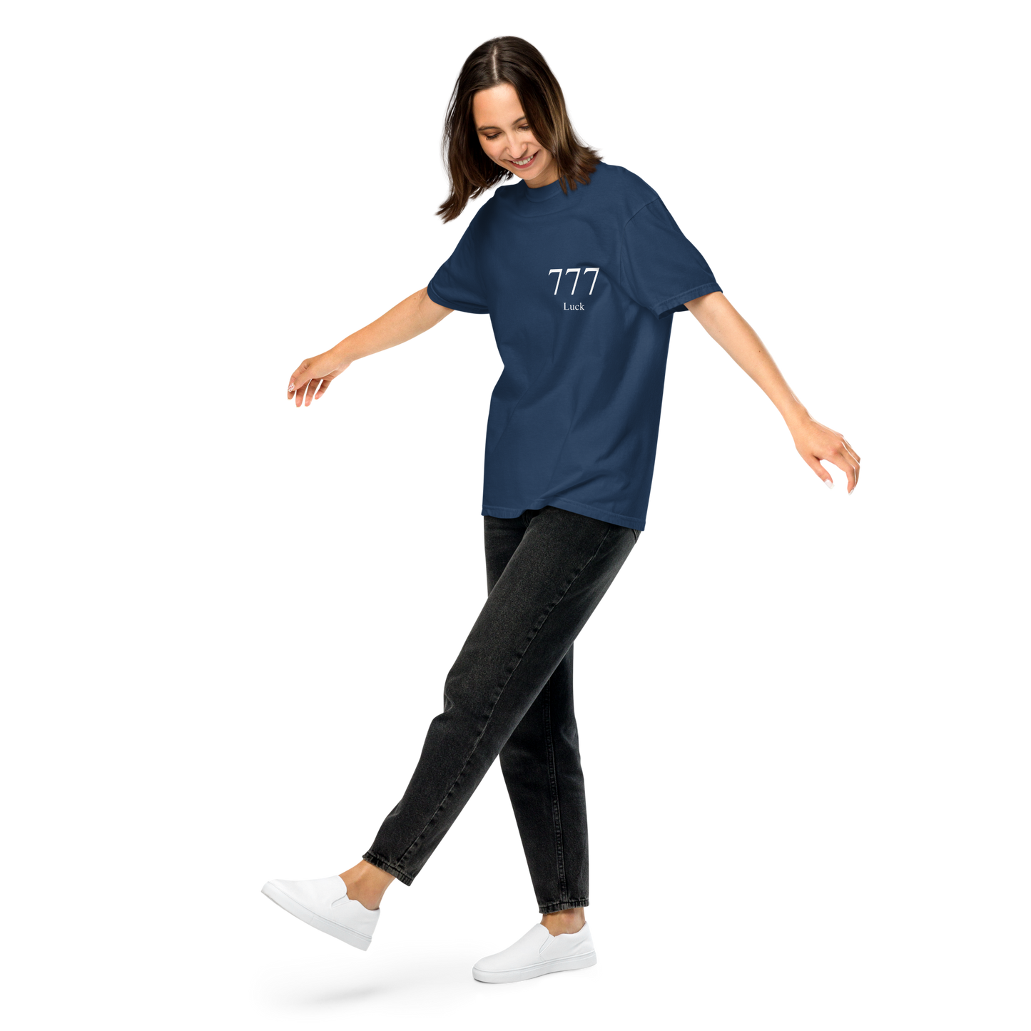 Lucky 777 Heaven's Armour Unisex T-Shirt Navy