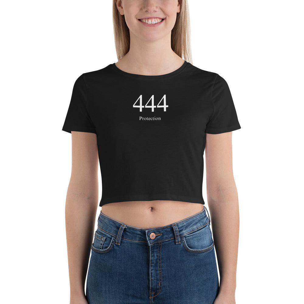 Protection 444 Heaven's Armour Crop Top Tee Black