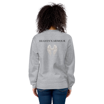 Alignment 222 Heaven's Armour Unisex Sweatshirt Gray