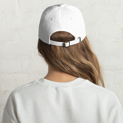 Luck 777 Heaven's Armour Dad Hat White