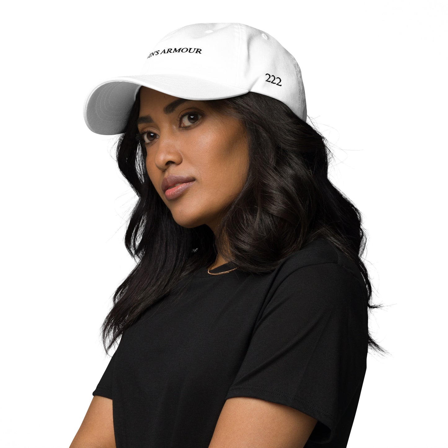 Alignment 222 Heaven's Armour Dad Hat White