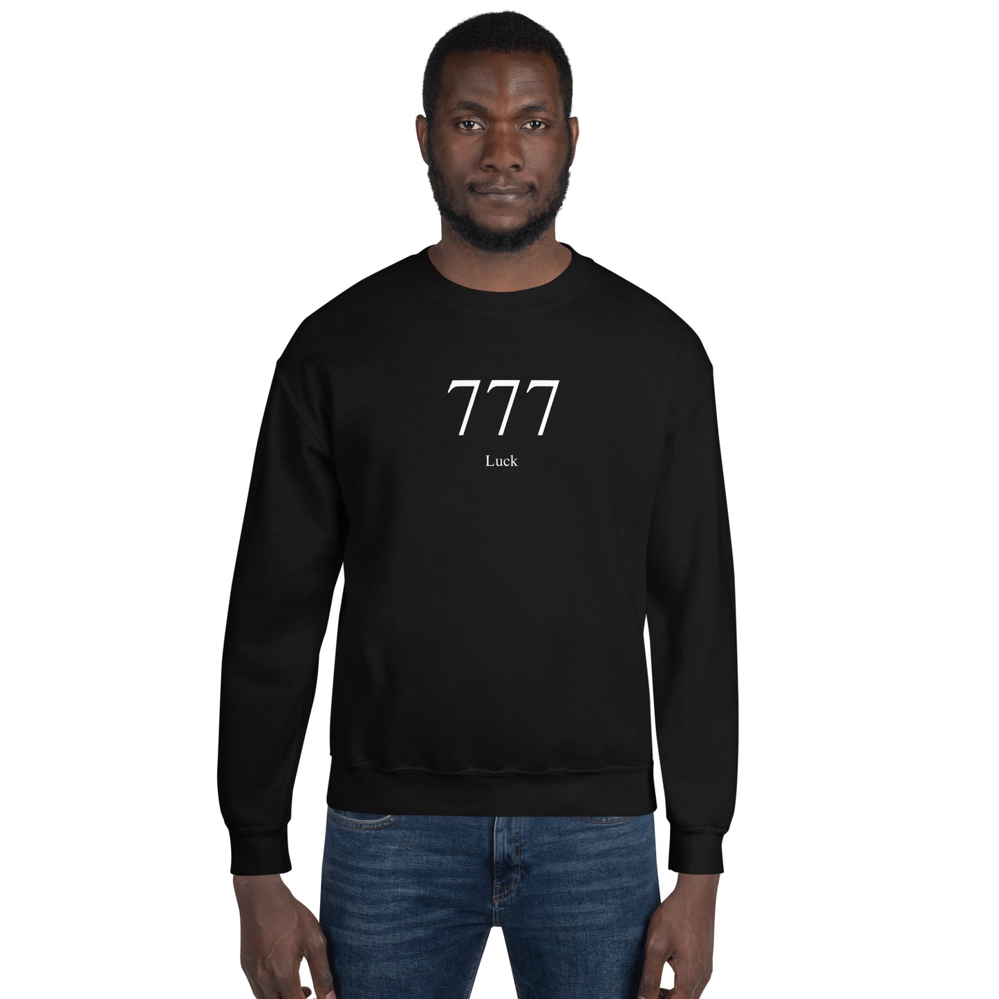 Lucky 777 Heaven's Armour Unisex Sweatshirt Black