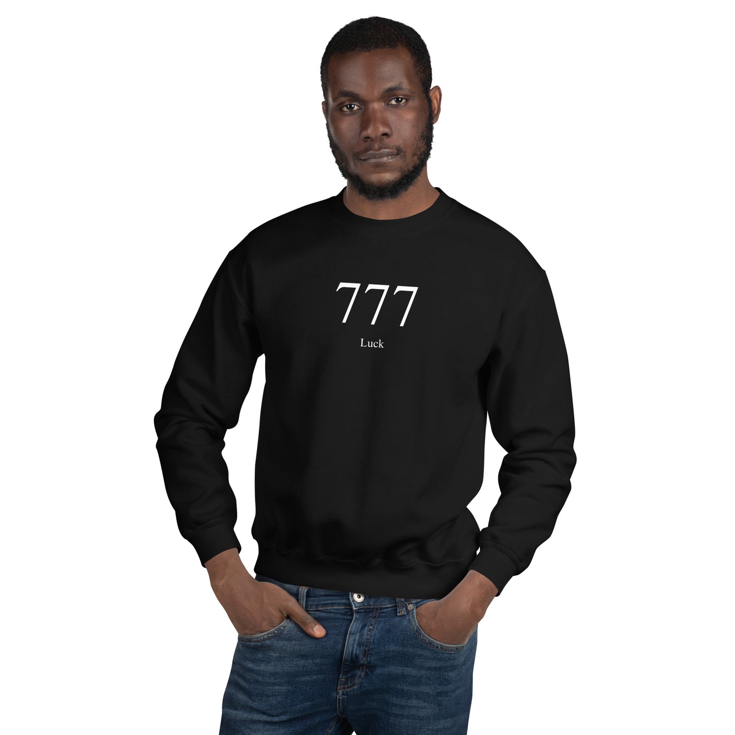 Lucky 777 Heaven's Armour Unisex Sweatshirt Black