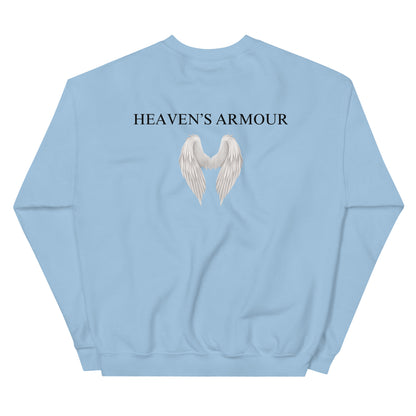 Protection 444 Heaven's Armour Unisex Sweatshirt Light Blue