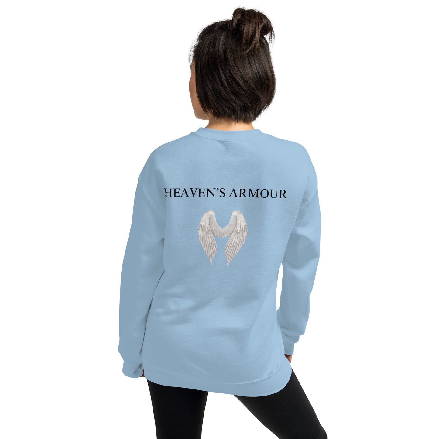 Lucky 777 Heaven's Armour Unisex Sweatshirt Light Blue