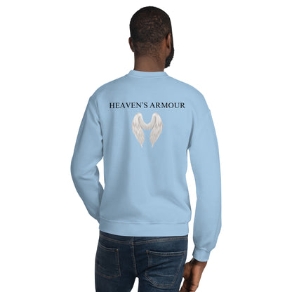 Protection 444 Heaven's Armour Unisex Sweatshirt Light Blue