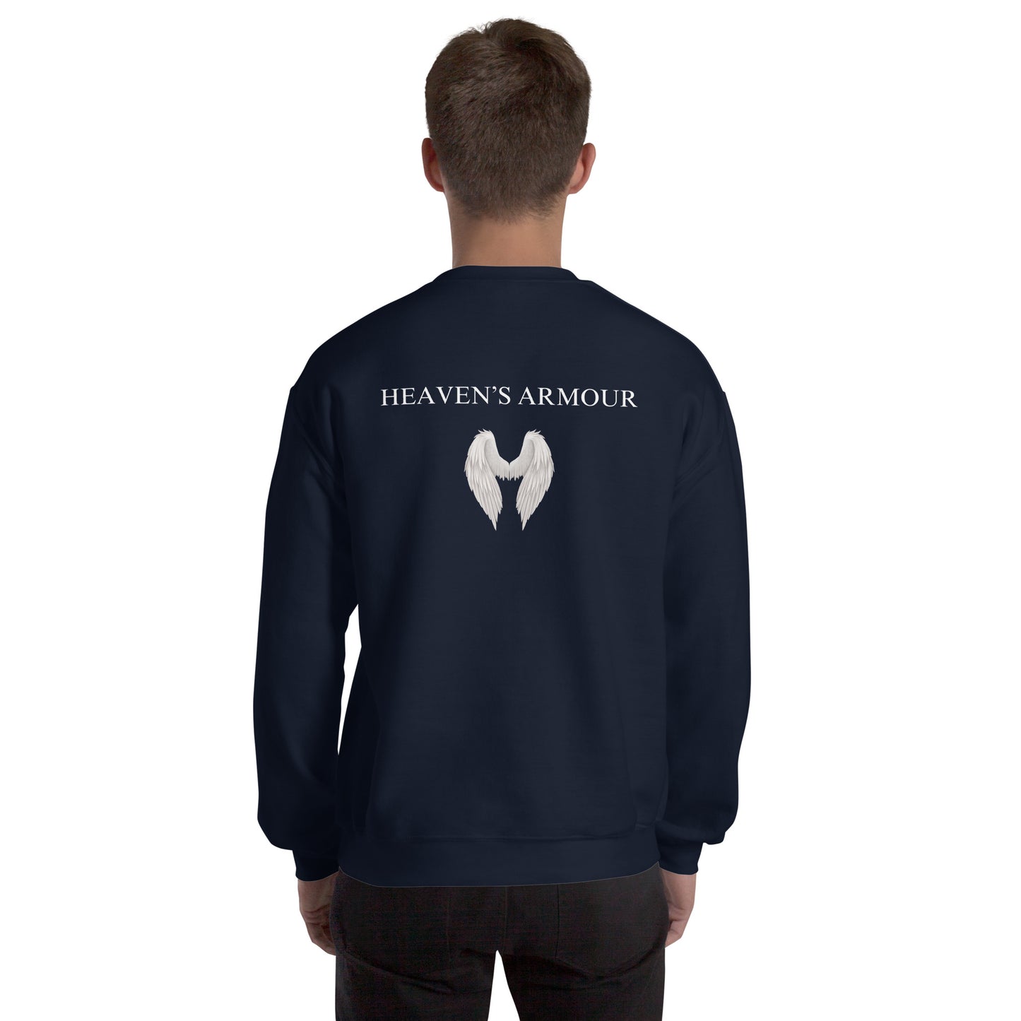 Alignment 222 Heaven's Armour Unisex Sweatshirt Navy