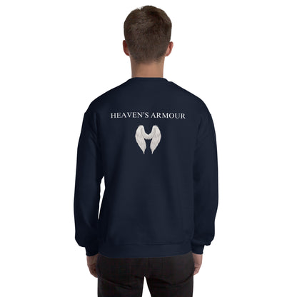 Alignment 222 Heaven's Armour Unisex Sweatshirt Navy