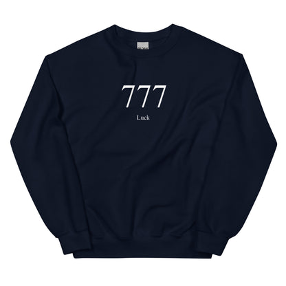 Lucky 777 Heaven's Armour Unisex Sweatshirt Navy