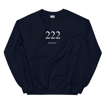 Alignment 222 Heaven's Armour Unisex Sweatshirt Navy