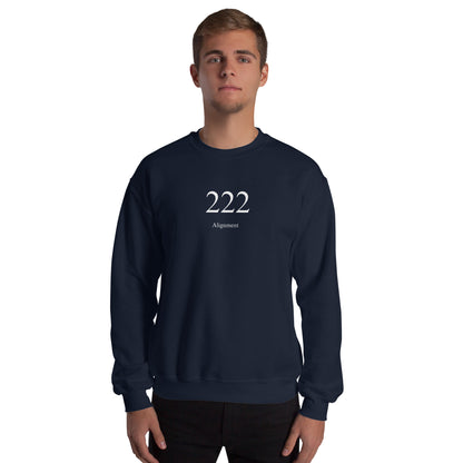 Alignment 222 Heaven's Armour Unisex Sweatshirt Navy