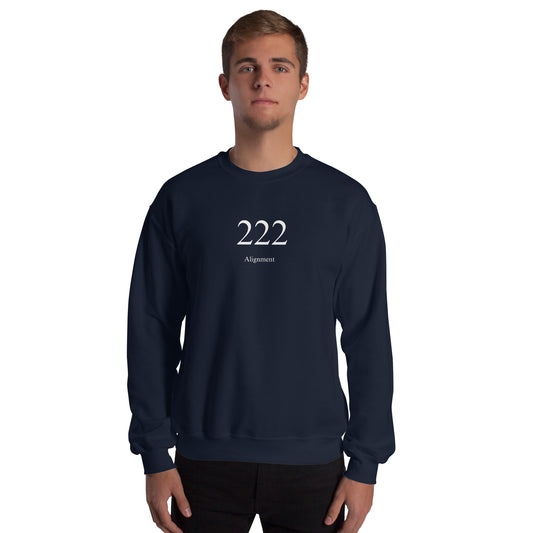 Alignment 222 Heaven's Armour Unisex Sweatshirt Navy