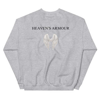 Alignment 222 Heaven's Armour Unisex Sweatshirt Gray