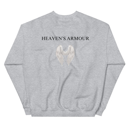 Lucky 777 Heaven's Armour Unisex Sweatshirt Gray
