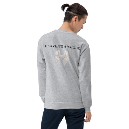 Protection 444 Heaven's Armour Unisex Sweatshirt Gray