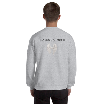 Lucky 777 Heaven's Armour Unisex Sweatshirt Gray