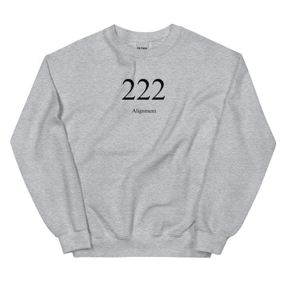 Alignment 222 Heaven's Armour Unisex Sweatshirt Gray