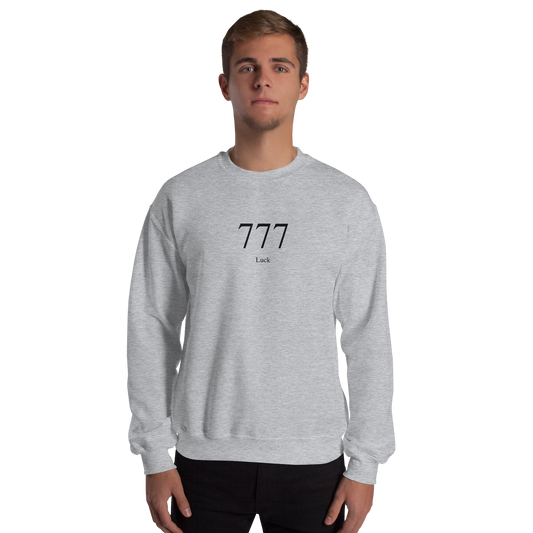 Lucky 777 Heaven's Armour Unisex Sweatshirt Gray