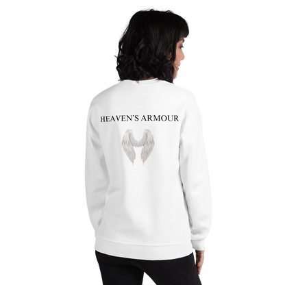 Lucky 777 Heaven's Armour Unisex Sweatshirt White