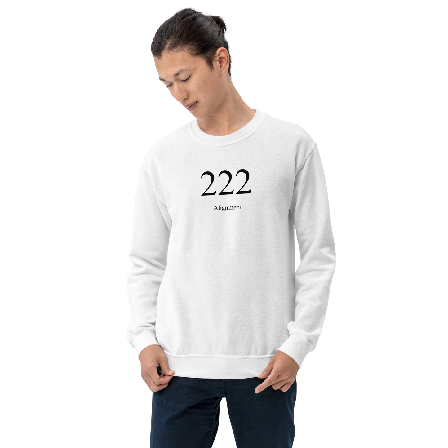 Alignment 222 Heaven's Armour Unisex Sweatshirt White