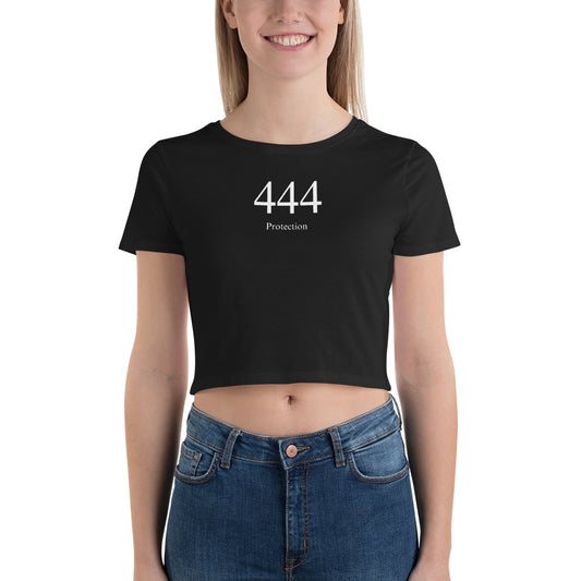 Protection 444 Heaven's Armour Crop Top Tee Black