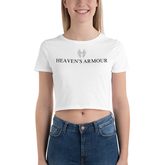 Protection 444 Heaven's Armour Crop Top Tee White